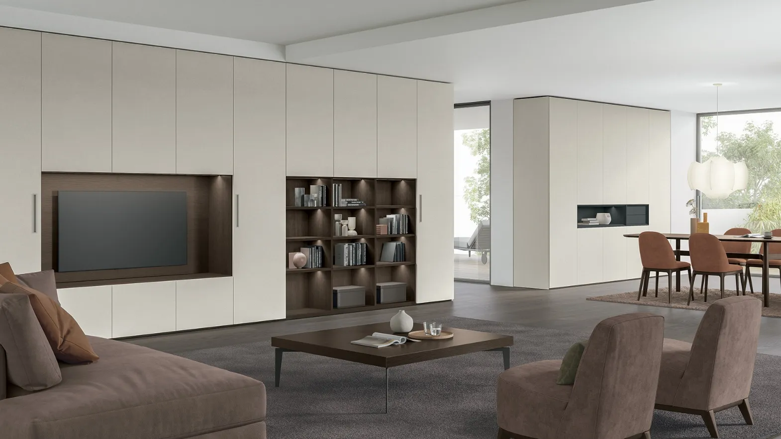 Logica Plus UNIT 01 by Tomasella Wall Unit.
