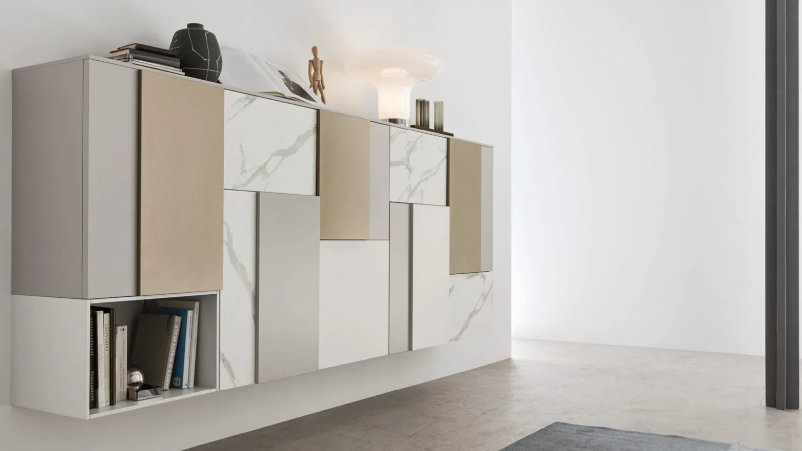 Suspended wall unit Seta Comp SA2200 by Maronese