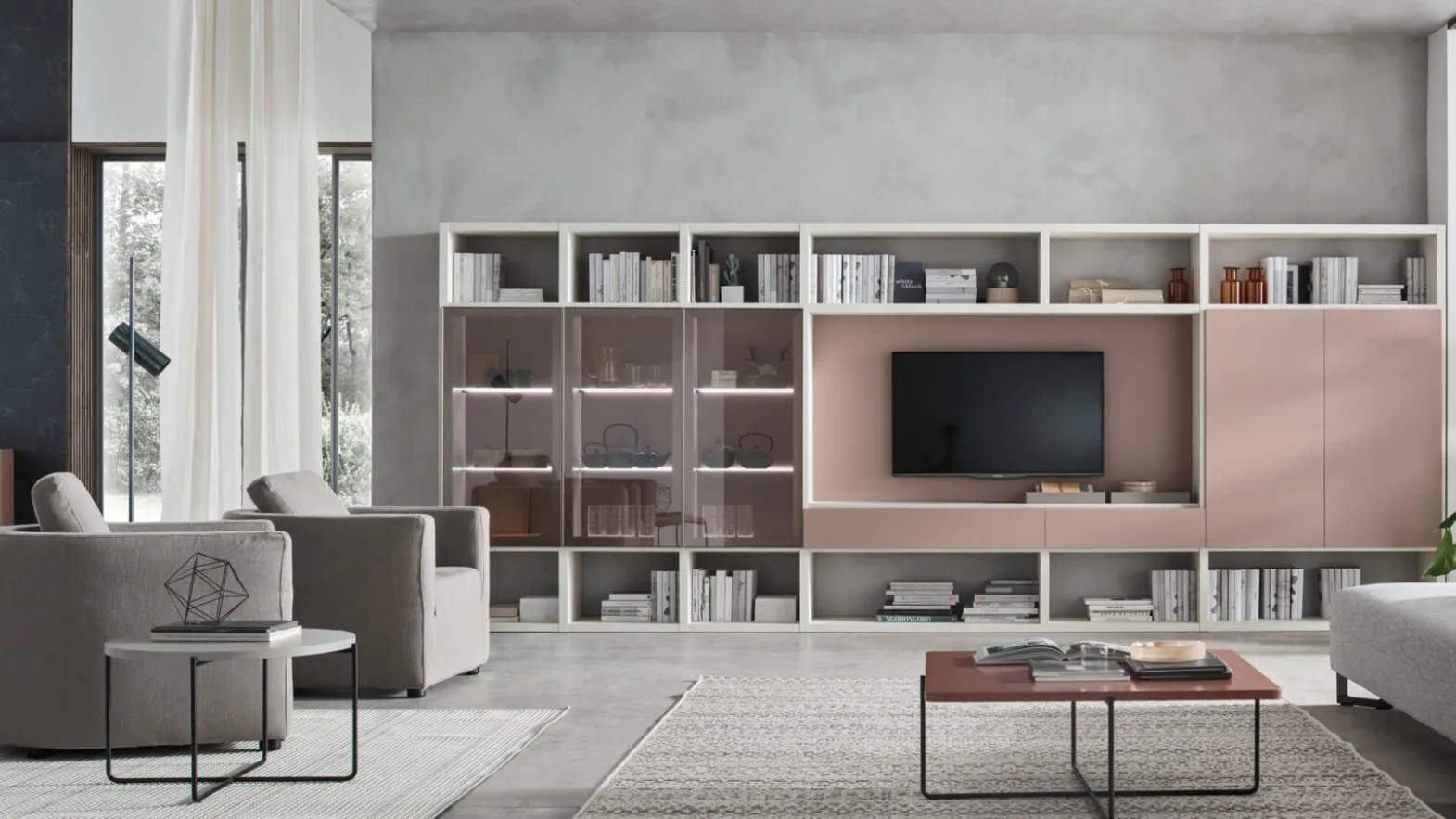 Wall Unit System Shoulder Comp SA2202 by Maronese