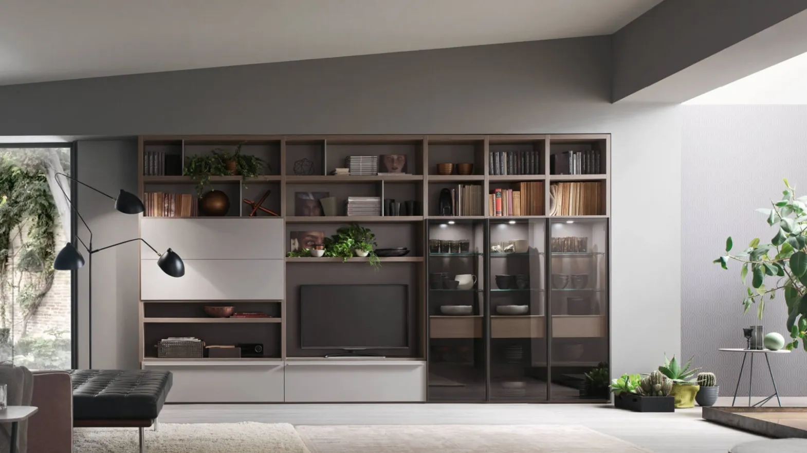 Wall Unit System Shoulder Comp SA2217 by Maronese
