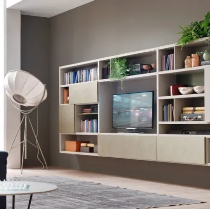 Wall mounted equipped system Shoulder Comp SA2220 by Maronese.