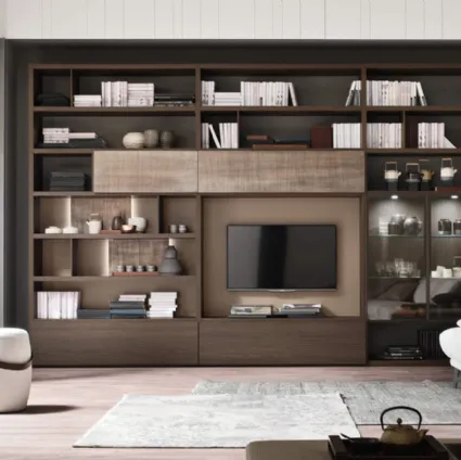 Wall Unit System with Shoulder Comp SA2221 by Maronese.