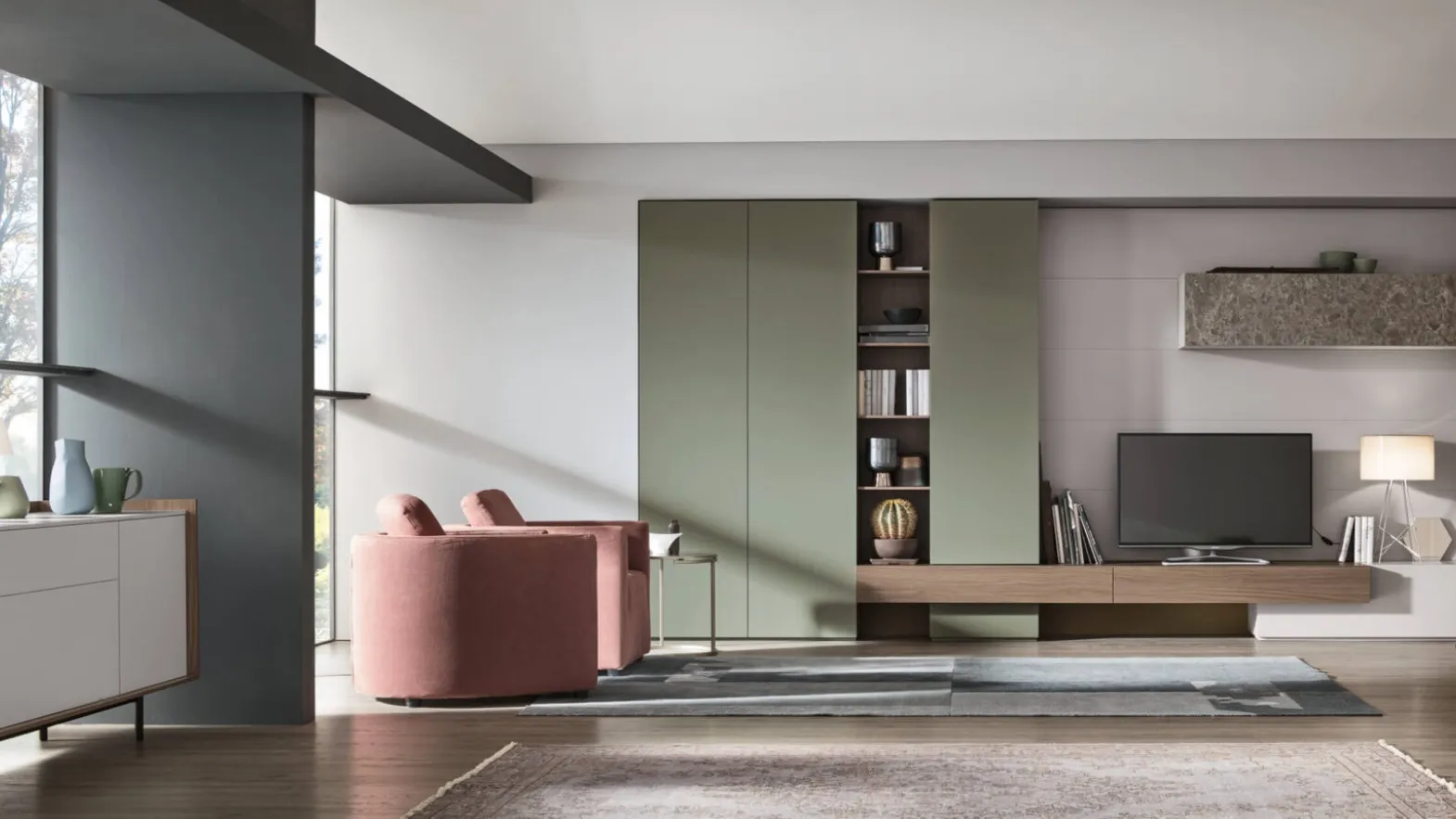 Maronese Unix Comp SU2114 Fitted Wall Unit.