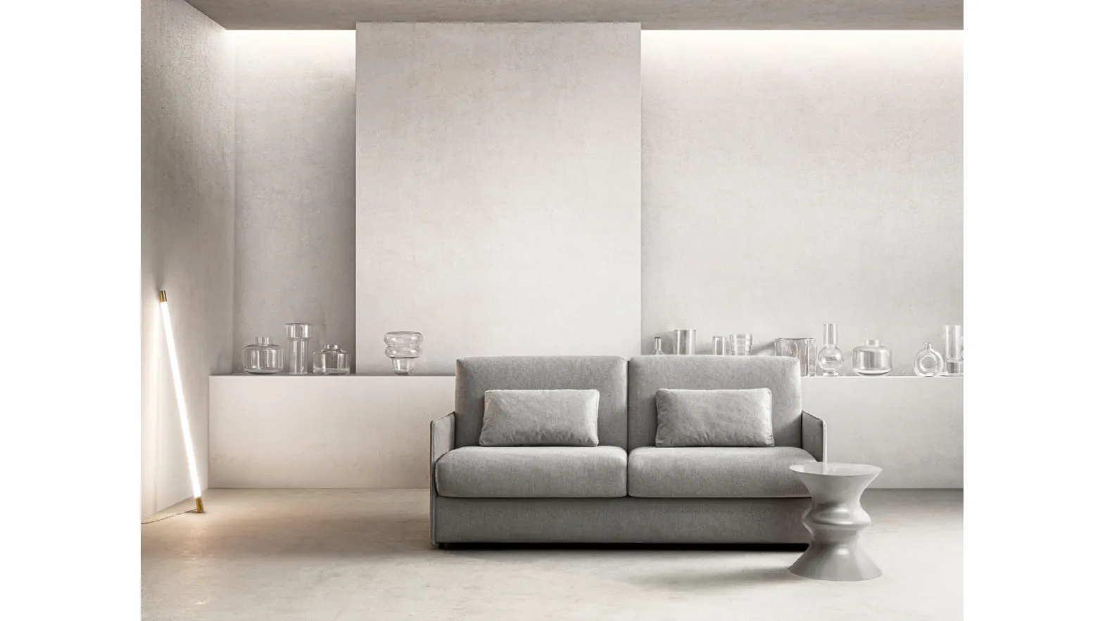 Fabric Sofa Bed Ariel by Samoa