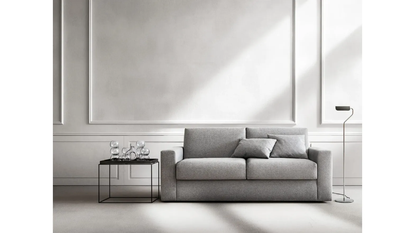 Linear sofa bed Axel by Samoa