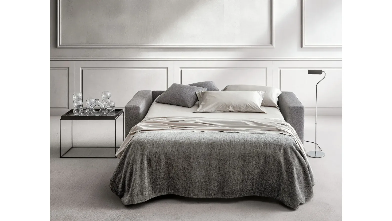 Linear sofa bed Axel by Samoa