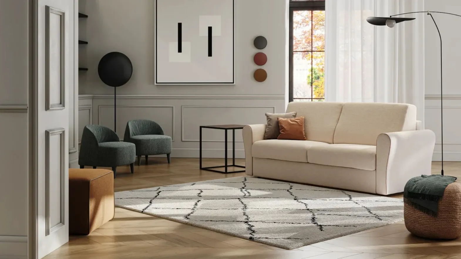 Civas Sofa Bed by Family Bedding
