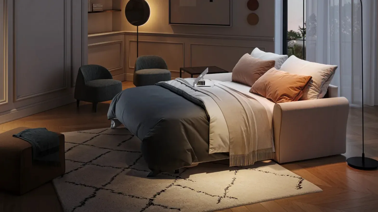 Civas Sofa Bed by Family Bedding