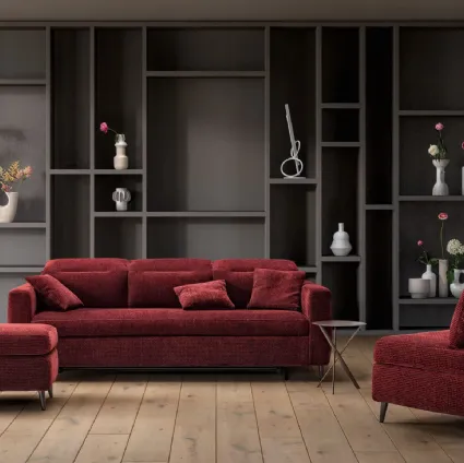 Ghost linear sofa bed by Samoa.