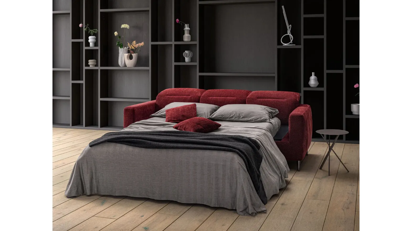 Linear sofa bed Ghost by Samoa