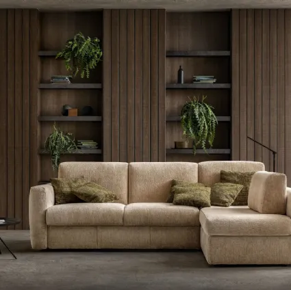 Sofa bed with peninsular Hill by Samoa.