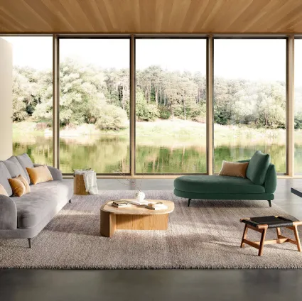 Fabric sofa Jand by Le Comfort