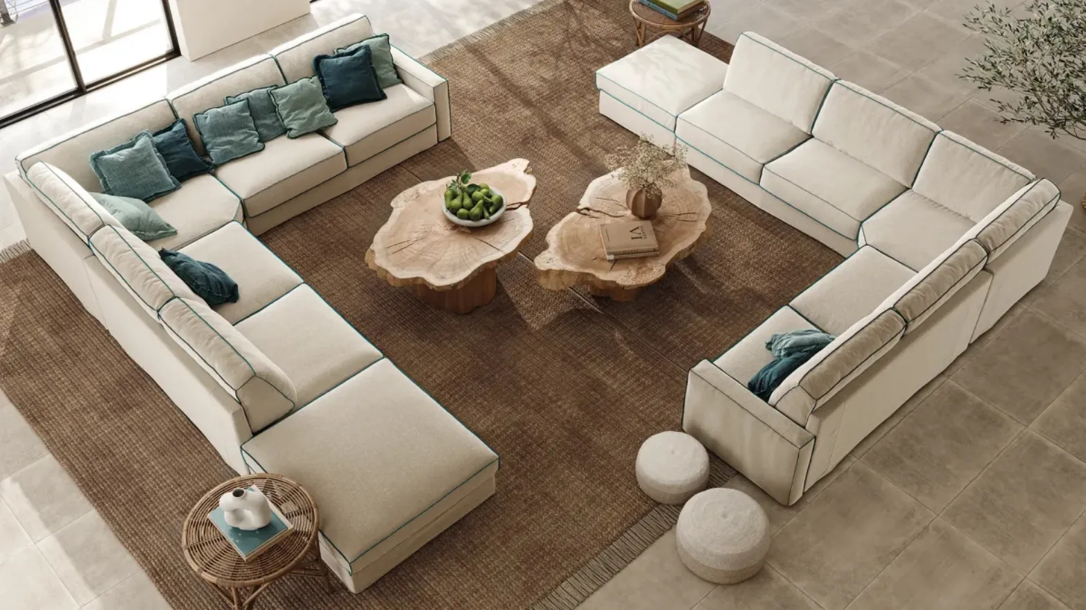Morgan Shabby Sofa Bed by Family Bedding