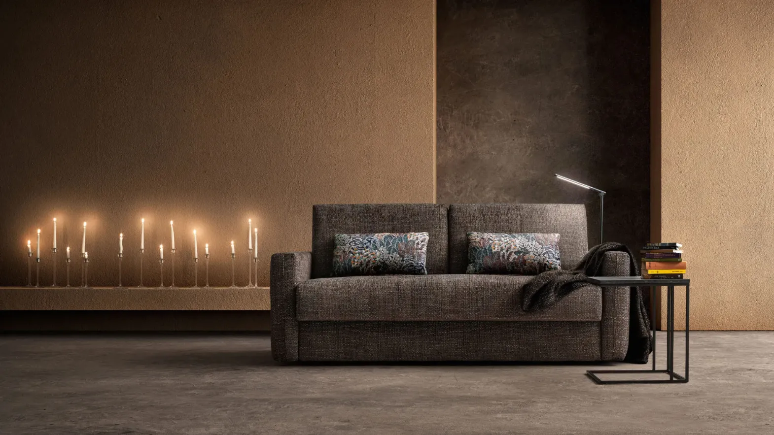 Linear sofa bed Shape by Samoa