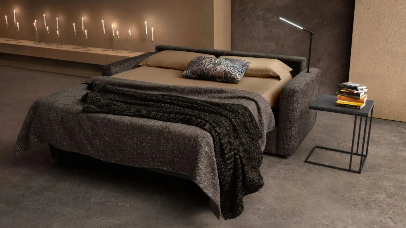 Linear Sofa Bed Shape by Samoa
