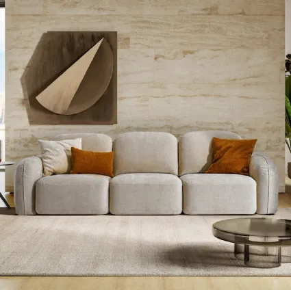 Linear sofa with extendable seats Susa by Le Comfort
