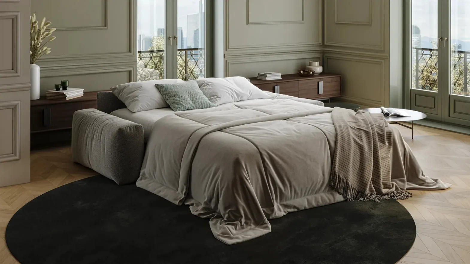 Sweet Dreams sofa bed by Family Bedding.