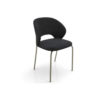 Babylon/A fabric chair by Zamagna