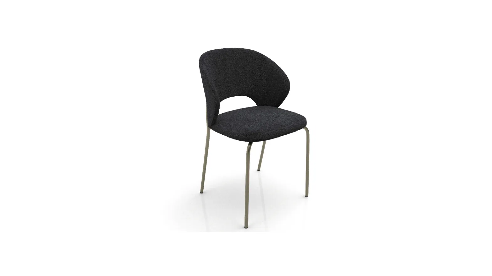 Babylon/A fabric chair by Zamagna