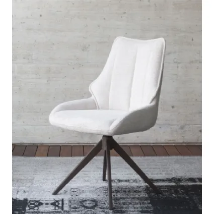 Raya chair in padded fabric by Altacom.