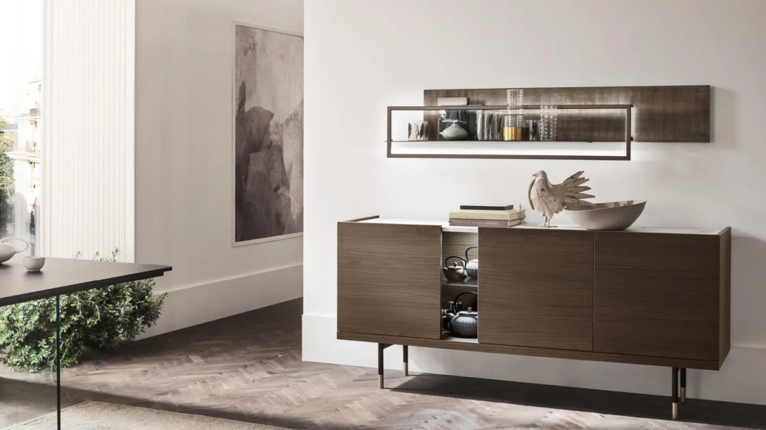 Aura Line sideboard by Maronese