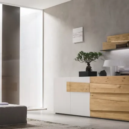 Maronese's wooden and lacquered Scuderia 02 sideboard