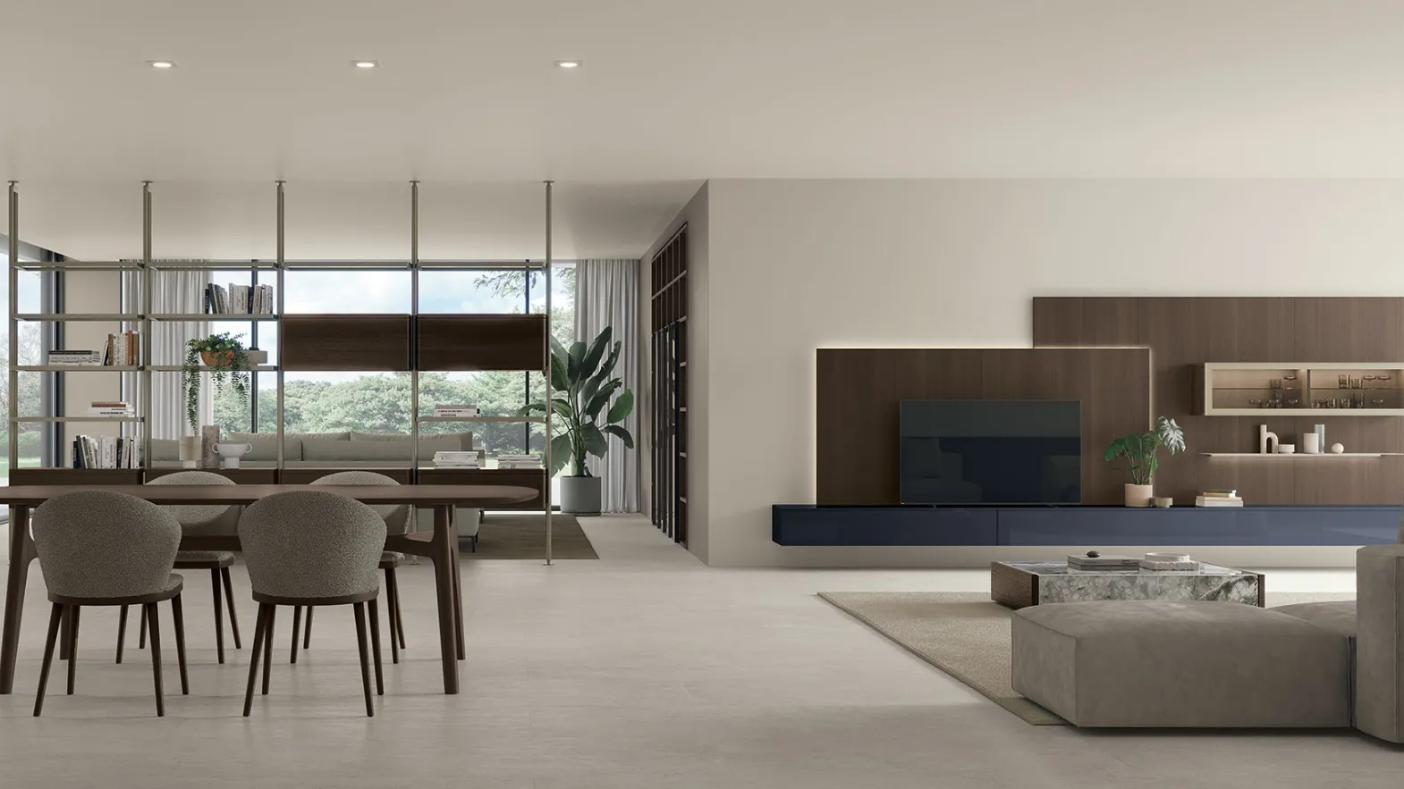 Amerigo wooden table by Tomasella