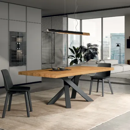 Foxi wooden table by FGF Mobili