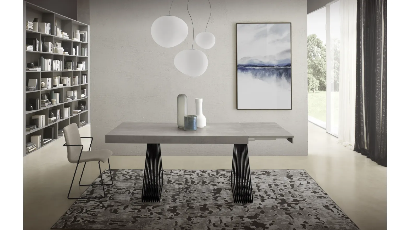 Gateway Table in melamine by Zamagna