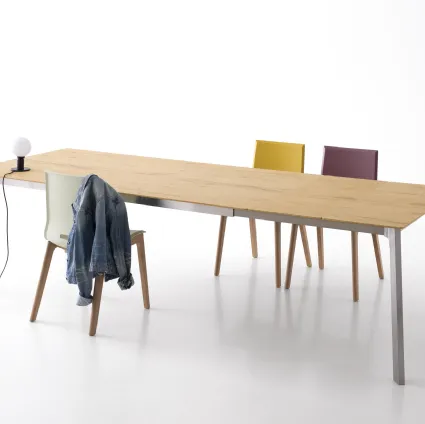 Krono Extendable Table with Rounded Corners by Pointhouse