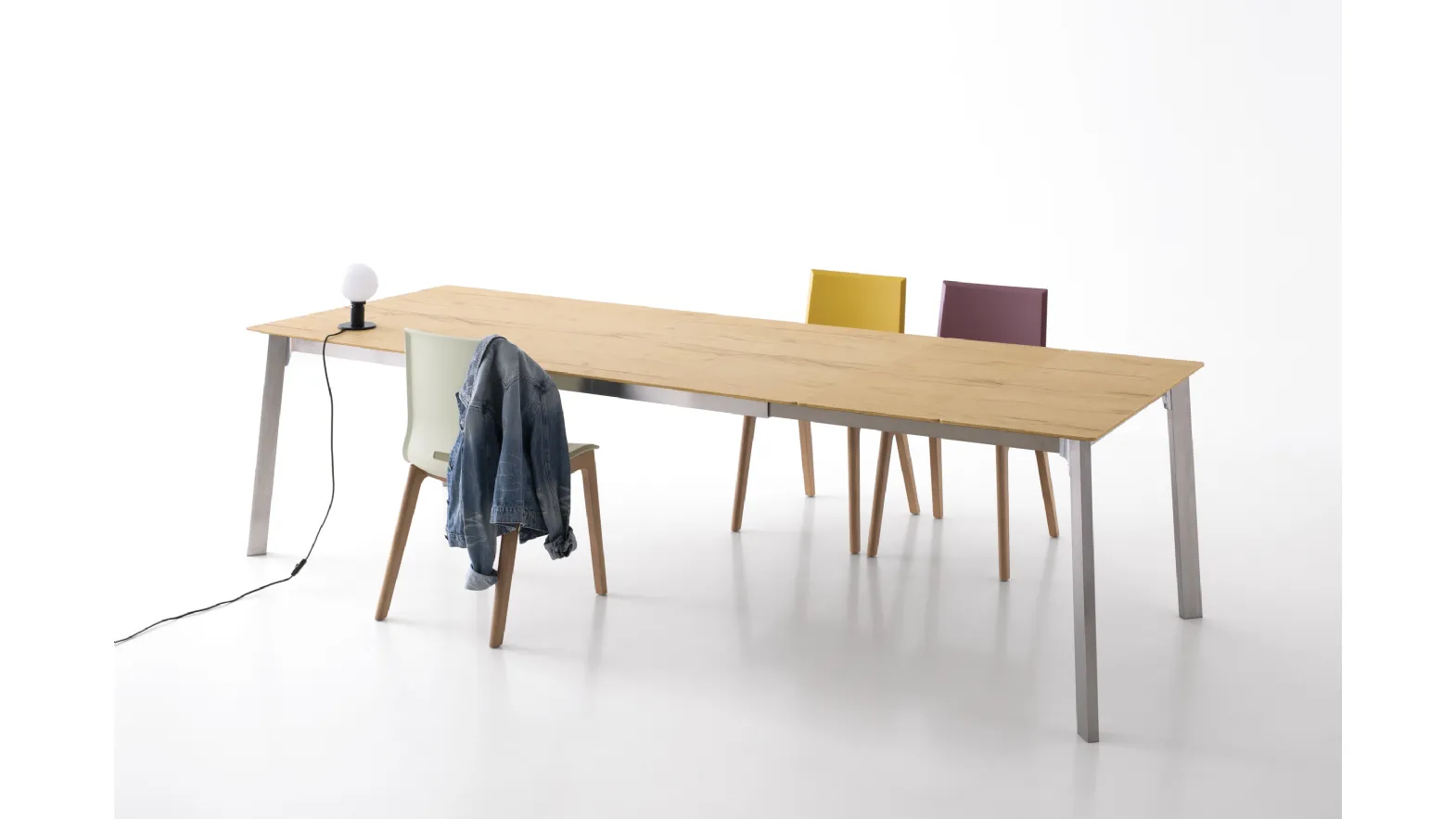 Krono Extendable Table with Rounded Corners by Pointhouse