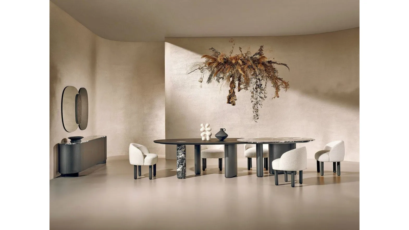 Lymph Big Table Nature Design Marble