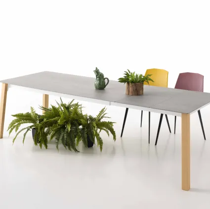 Extendable table Quadro Angoli Raggiati di Pointhouse