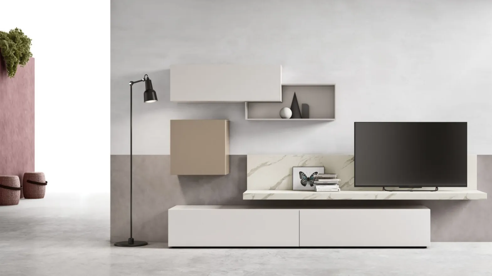 Maronese SM2351 floor-standing TV stand