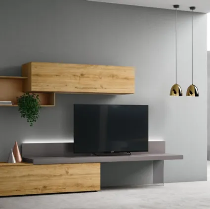 Floor-standing TV stand sm2363 by Maronese.