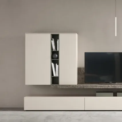 Floor-standing TV stand by Maronese, model SM2374.