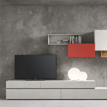 Mobile TV stand on the ground sm2378 by Maronese