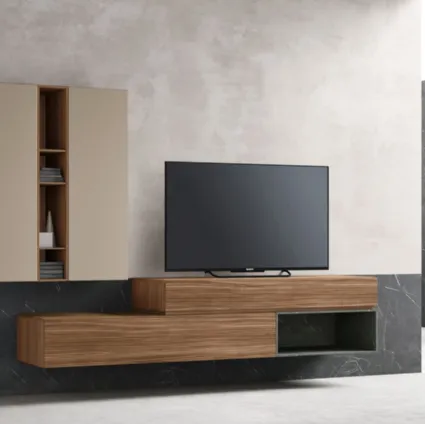 Wall-mounted TV stand sm2352 by Maronese.