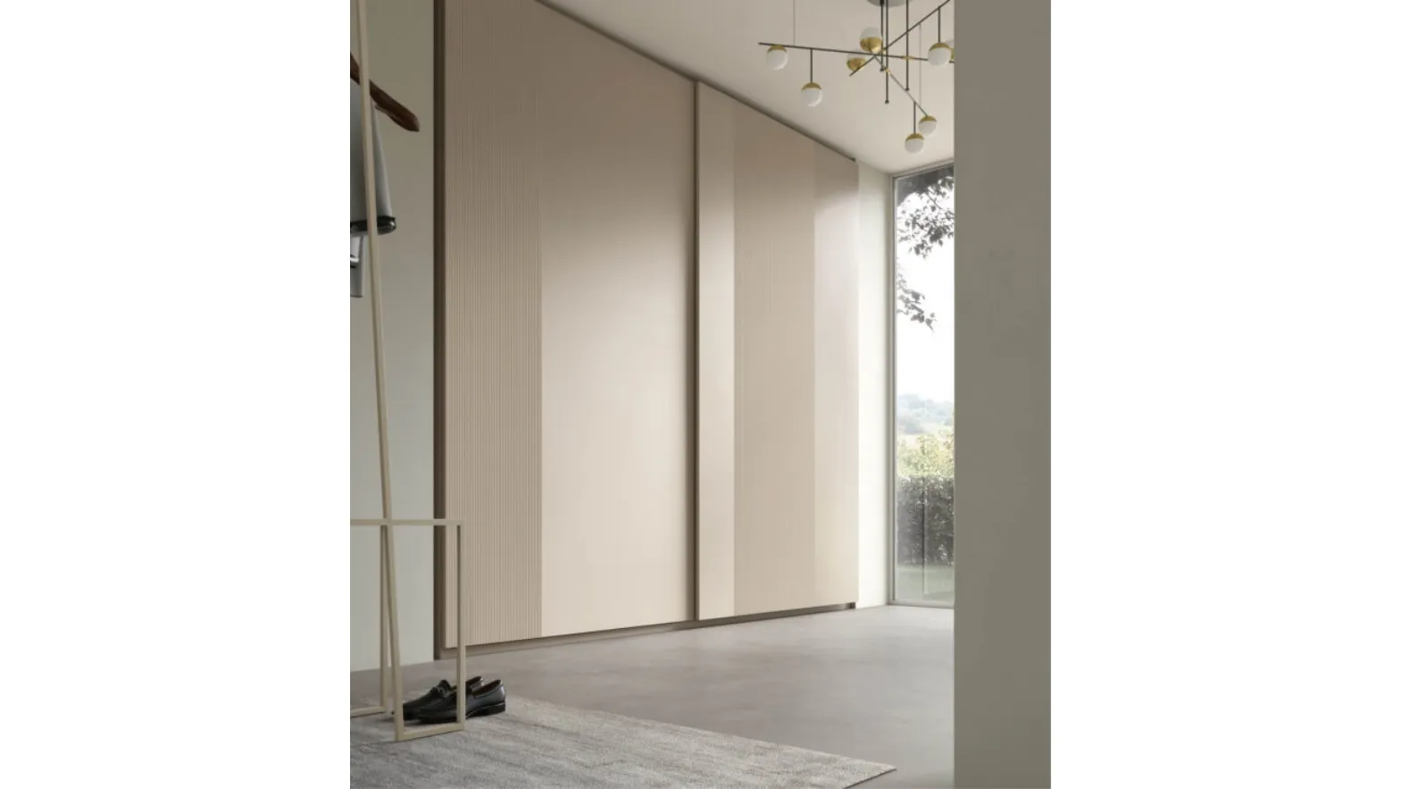 Wardrobe with sliding door Colour by Maronese.