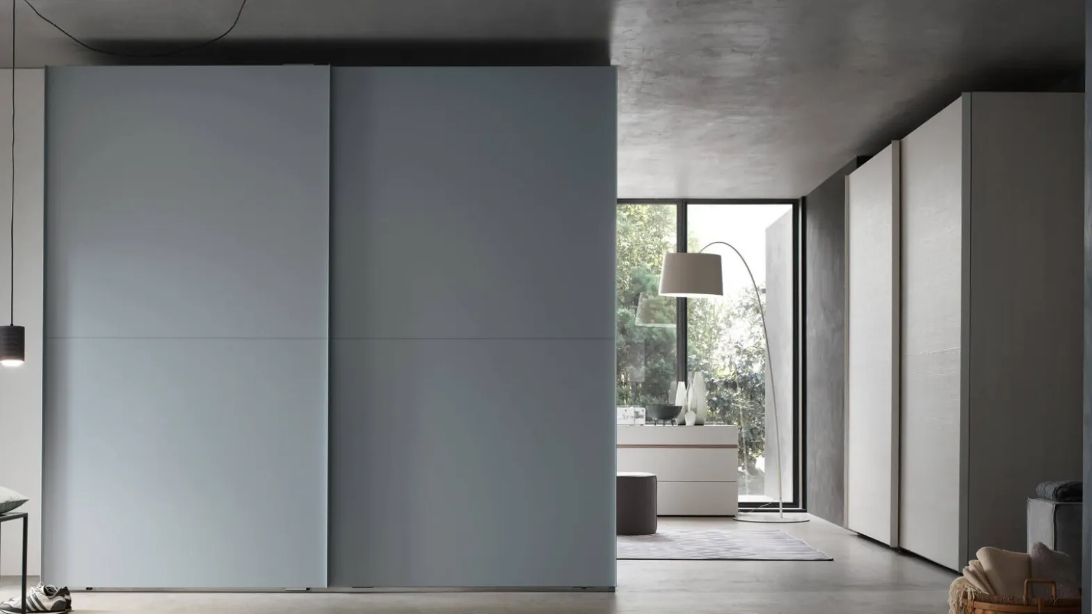 Dual sliding door wardrobe by Maronese