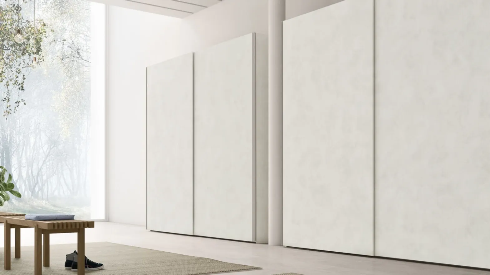 Gola Sliding Door Wardrobe by Maronese