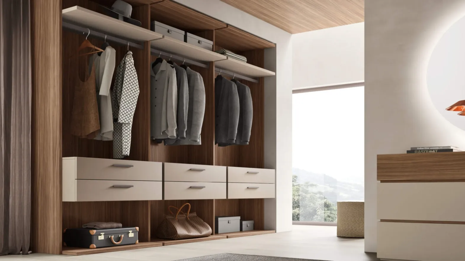 Luna Walk-in Closet by Maronese