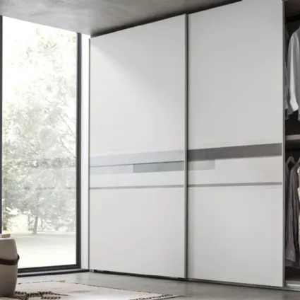 Wardrobe with sliding door Next by Maronese