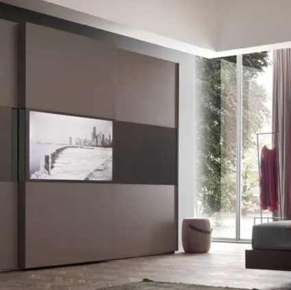 Wardrobe with TV Planblog3 by Maronese