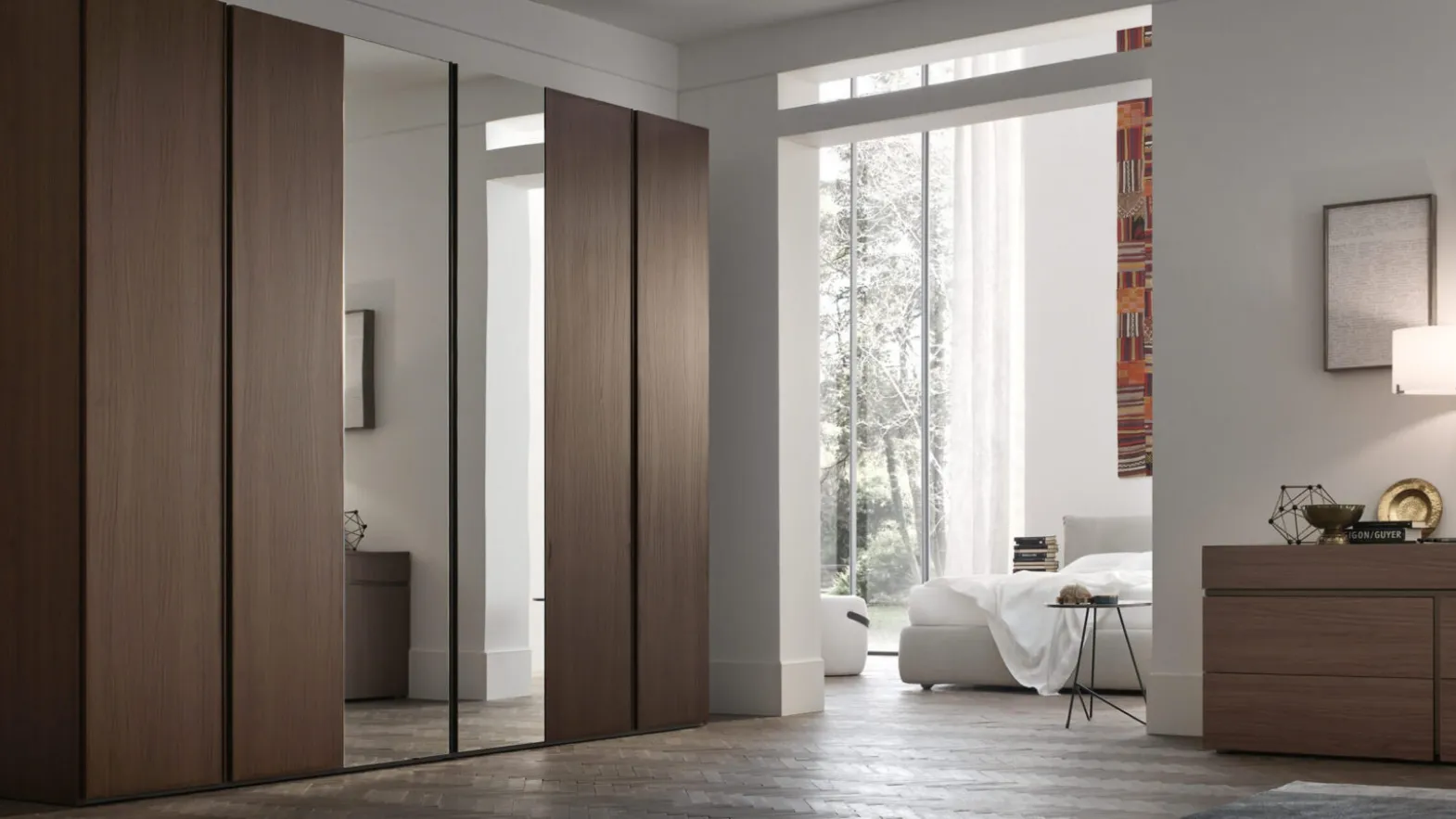 Maronese's Step Hinged Wardrobe