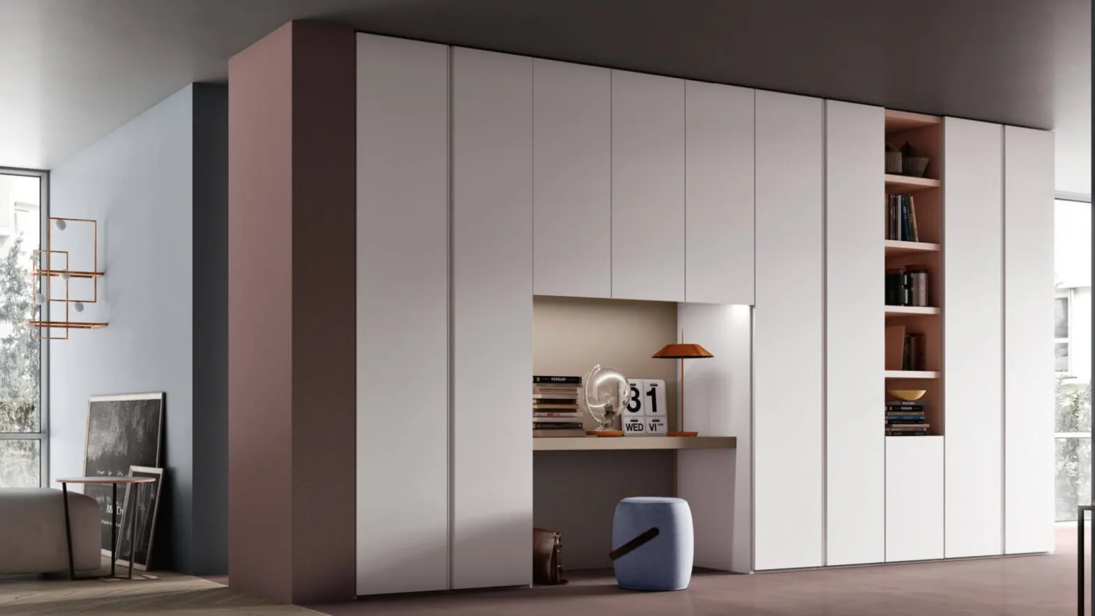 Maronese Step Hinged Wardrobe.