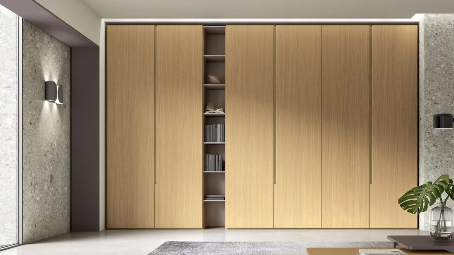 Wardrobe with swing door Step Up by Maronese