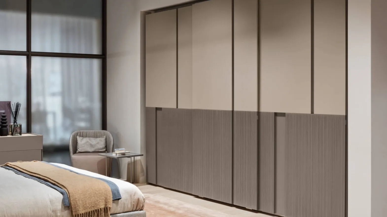 Wardrobe with sliding door Vario by Maronese