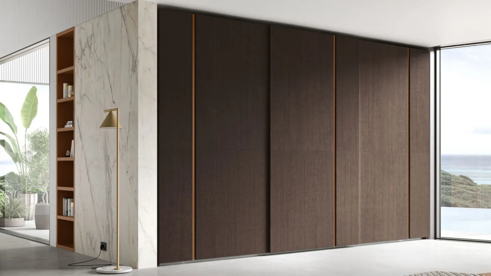 Sliding door wardrobe Vario by Maronese