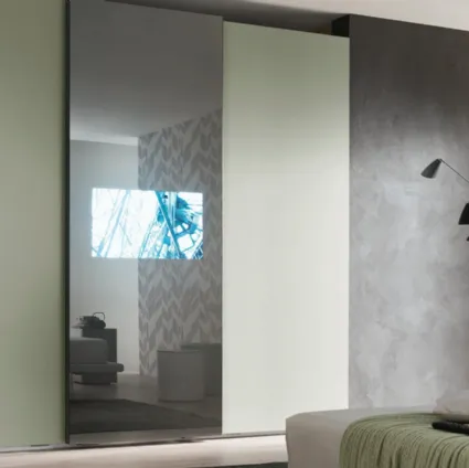 Wardrobe with TV Wallblog by Maronese